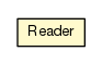 Package class diagram package Reader